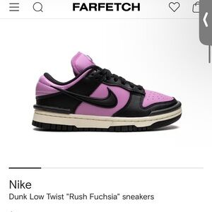 Nike WOMEN'S DUNK LOW TWIST RUSH FUCHSIA